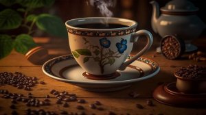 Позитивный утренний джаз - Спокойный фоновый кофе и эфирная босса-нова для хорошего настроения,учеб