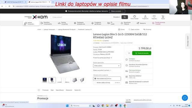 Jaki laptop GAMINGOWY wybrać? - listopad 2023r. смотреть онлайн
