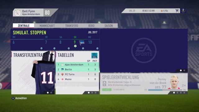 FIFA 18 Ajax Amsterdam part 1 смотреть онлайн