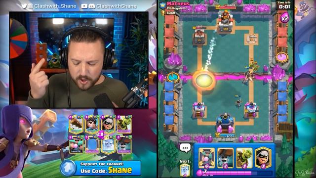 My #1 New FAVORITE Clash Royale Deck смотреть онлайн