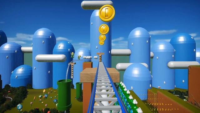 SUPER MARIO WORLD Roller Coaster Adventure! POV смотреть онлайн