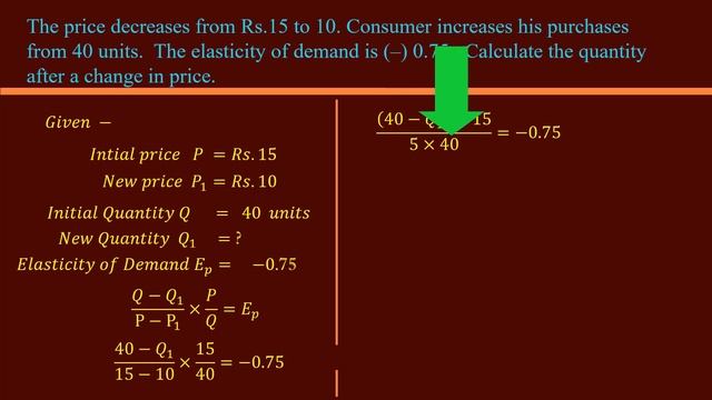 Elasticity of Demand Problem Model 3 смотреть онлайн