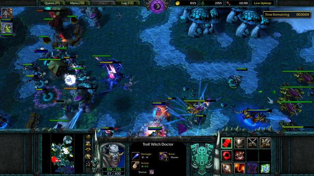 Void Bringer Archimonde destroys Dreadlord Jaina's Scourge base смотреть онлайн