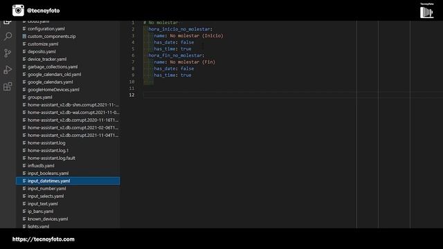 input datetime Home Assistant - Ayudantes смотреть онлайн