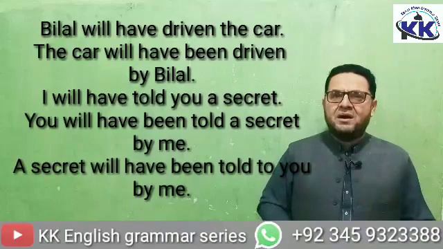 Passive voice of Future Perfect Tense Lecture 18 by Karim khan смотреть онлайн
