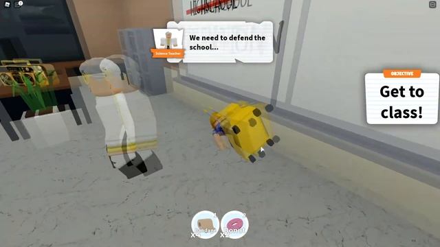 Уборщик стал зомби! Новый зомби Босс в школе роблокс Roblox field trip Z Janitor Boss смотреть онлайн