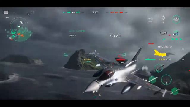 MITSUBISHI F2, Tier II Striker fighter plane is coming in next update, stay tuned players. смотреть онлайн