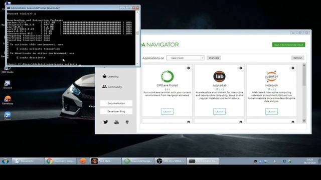 Tutorial Mendownload,Installasi,Konfigurasi Python,Tensorflow dengan menggunakan Anaconda смотреть онлайн