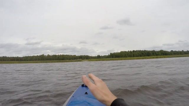 Озеро Балахановское. Грибалка на байдарке. смотреть онлайн