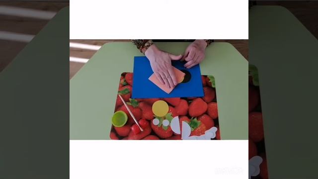 Онлайн занятие для детей 3-4 лет. Аппликация "Пчелка" смотреть онлайн