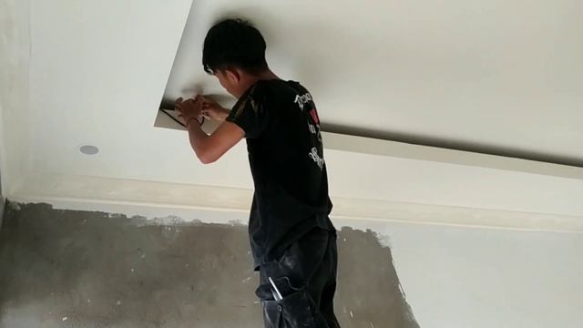 PASANG LAMPU LED STRIP DI PLAFON #instalasilistrik #ledlights #ledstrips #tutorial смотреть онлайн