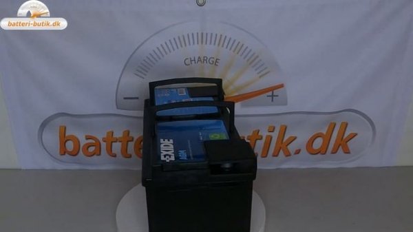 Bilbatteri Exide EK950 AGM Batteri 12V 95Ah Start-Stop | batteri-butik