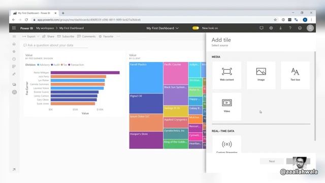 Building Dashboard On Power Bi Online Service - Lesson 12 (Learn Power Bi)