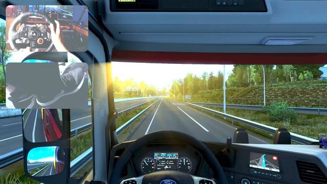 【4K】⁶⁰??? Ford F-MAX 500HP | Euro Truck Simulator 2 | G29 | London to München смотреть онлайн