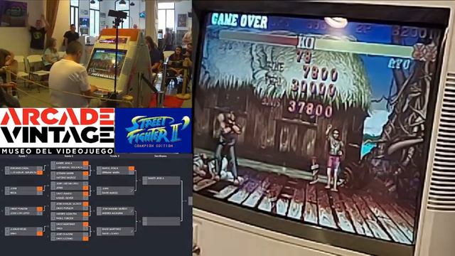 Torneo Street Fighter II Champ. ed. Museo Arcade Vintage VERSUS CANDY смотреть онлайн