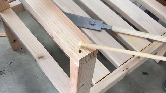 My first project with cane webbing! Building a DIY Cane Chair смотреть онлайн