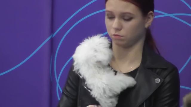 Все понянчили собаку Александры Трусовой. Александр Волков. Траньков. Гран-При Сочи 29.10.22 смотреть онлайн