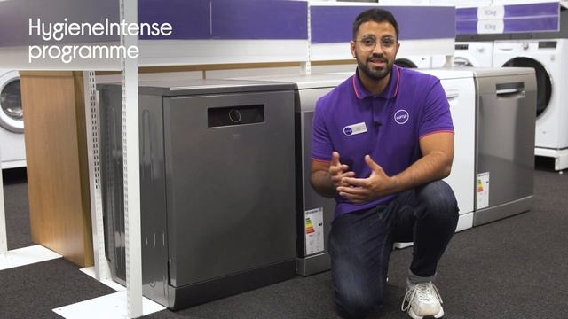 Beko Pro Fast45 BDEN38640FG Full-size Dishwasher - Graphite - Quick Look смотреть онлайн