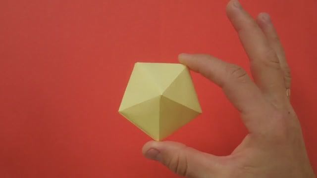 Как сделать бриллиант из бумаги. Оригами бриллиант.mp4 смотреть онлайн