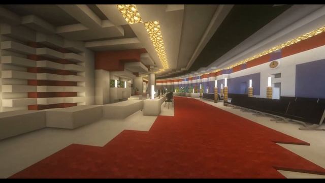 TVER - RIVER STATION In Minecraft / Тверь - речной вокзал