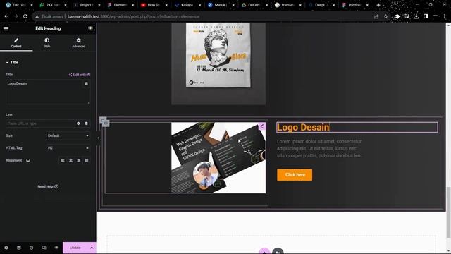 How To Make Portfolio Webdesign In Wordpress With - Elementor #2 смотреть онлайн
