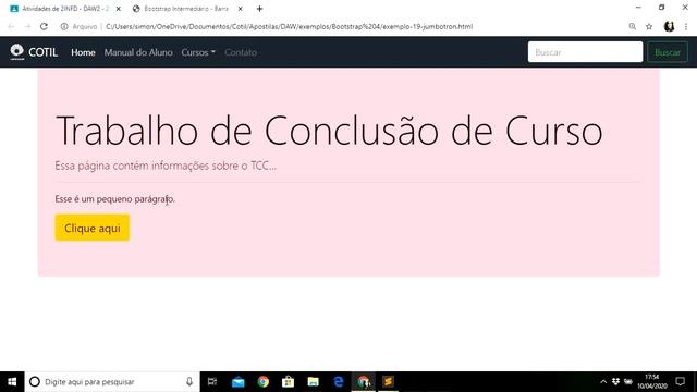 Bootstrap - Aula 5 - Jumbotron смотреть онлайн