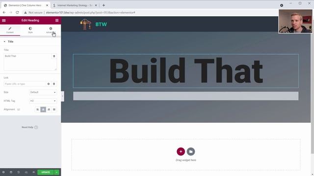How to design the perfect Hero Section w/ Elementor смотреть онлайн
