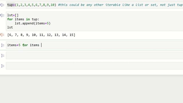 List Comprehension | How to Create a list using List Comprehension | Python смотреть онлайн