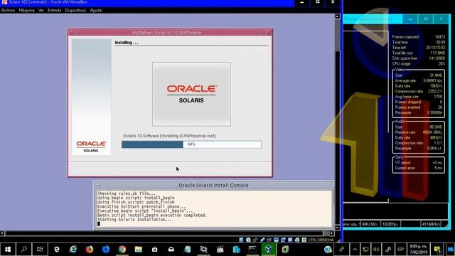 Instalación de Oracle Solaris 10 смотреть онлайн