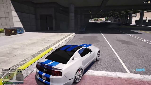 ЕГО НЕ ОСТАНОВИТЬ! FORD MUSTANG GT500 ИЗ ФИЛЬМА ЖАЖДА СКОРОСТИ! ПОЛИЦЕЙСКИЕ ДОГОНЯЛКИ В ГТА 5! смотреть онлайн