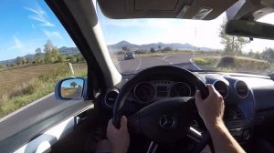 Mercedes ML 320 CDI 4Matic (2007) POV Test Drive + Acceleration 0 - 200 km/h