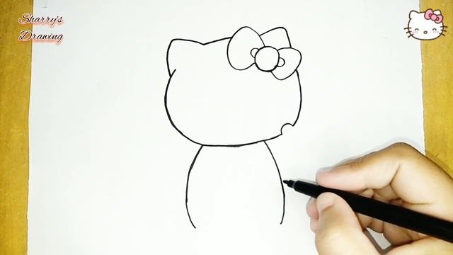 How to Draw Hello Kitty | Hello Kitty Drawing Tutorial | Sanrio смотреть онлайн