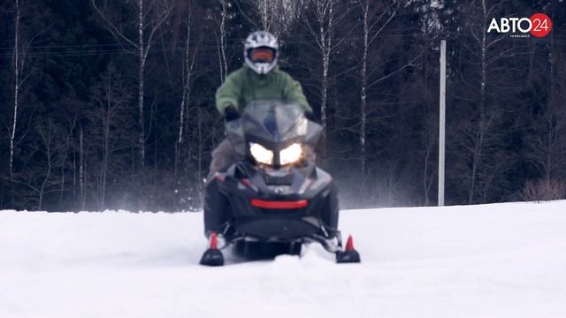 Обзор крышесносного снегохода BRP Lynx Commander 800 Rotax E-TEC. Тестируем и в хвост и в гриву! смотреть онлайн