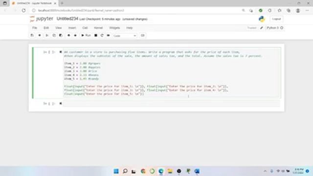 Python Programming Exercises: Total Purchase смотреть онлайн