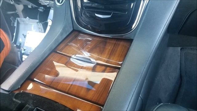 How to Remove Radio / Navigation / Touch Screen from Cadillac Escalade 2015 for Repair. смотреть онлайн