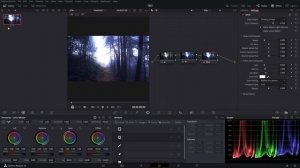 Сохраняем пресет с нодами во вкладке Color | DaVinci Resolve