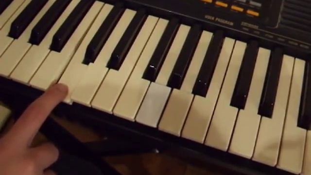 How to play "Happy Birthday" song on piano/ Песня на День Рождения на пианино (обучение) смотреть онлайн