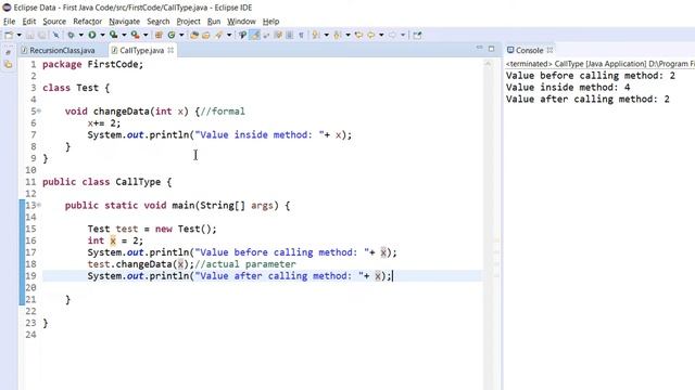 #20 | What is Call By Value and Call By Reference in Java? (Hindi) | With Example смотреть онлайн