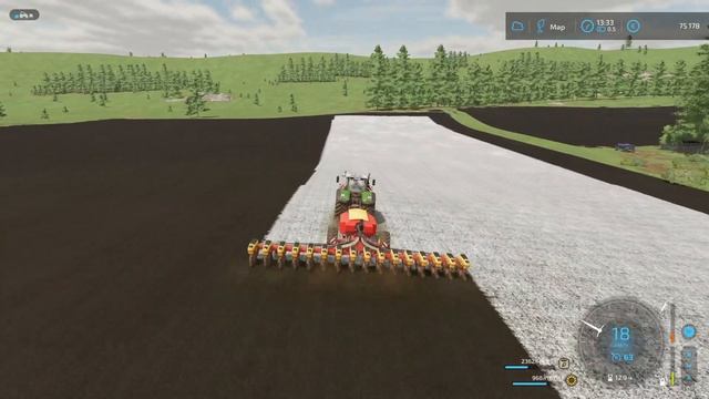 Farming Simulator 22 No Man's Land #40 разбрасываем известь, сеем подсолнухи смотреть онлайн