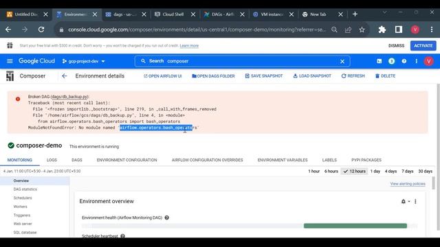 Create first Dag in Cloud Composer(Airflow) - Part 1 смотреть онлайн