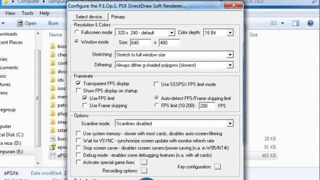 EPSXe 1.9.25 Full Bios+Plugins+MemoryCard