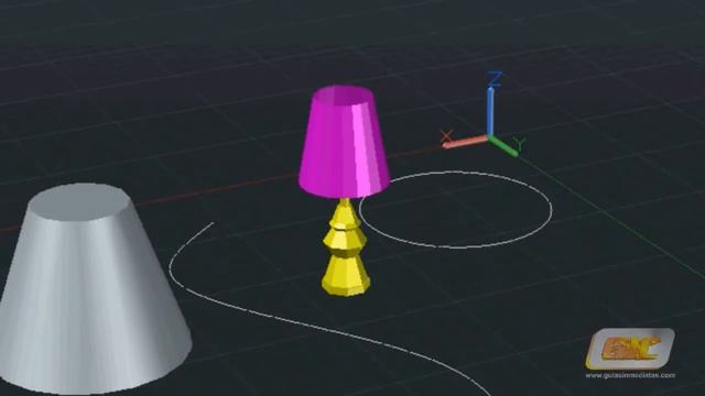 Autocad 2015. Tema 36.2 Manipulación de objetos 3D смотреть онлайн