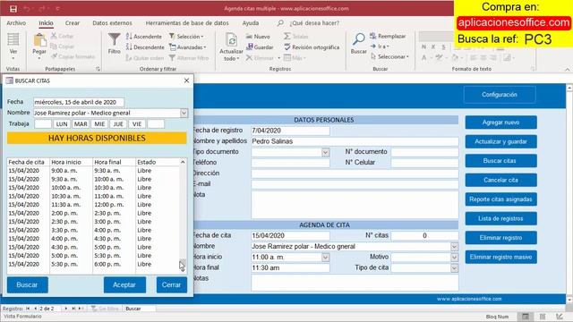 Agenda de citas múltiple (PC3) смотреть онлайн