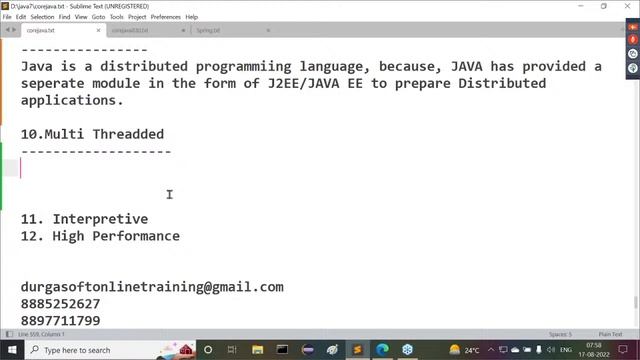 FULLSTACK JAVA BY NAGOOR BABU SIR смотреть онлайн