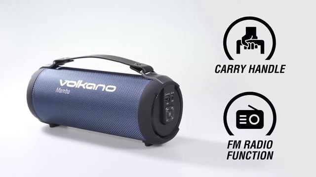 ??Volkano Mamba Series Bluetooth Speaker With the 5.0 Bluetooth смотреть онлайн