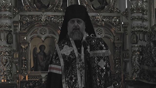 Слово архипастыря перед Чином прощения в кафедральном соборе св. равноап. кн. Владимира смотреть онлайн