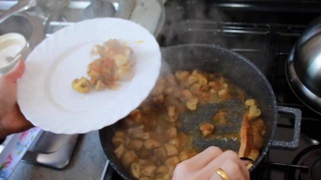 Շատ Համեղ Փլավ Բրնձով և Սնկով | Очень Вкусный Плов с Рисом и Грибами | Mari Cooking Channel смотреть онлайн