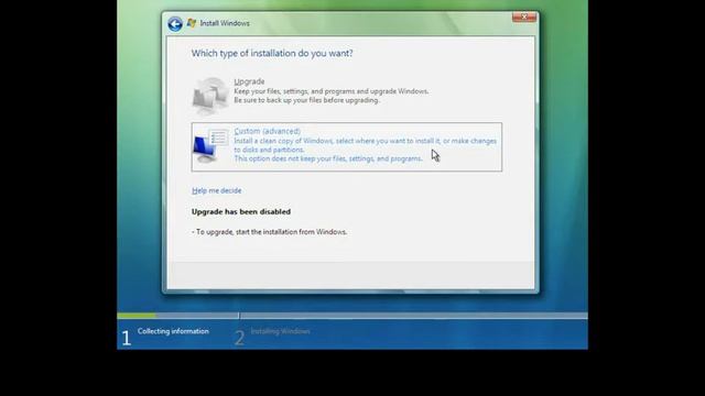 Установка Windows7 смотреть онлайн