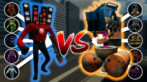 КОМАНДНЫЙ ТУРНИР 1 НА 1 КАМЕРАМЕНЫ ПРОТИВ СКИБИДИ ТУАЛЕТОВ🙌🧡🔥