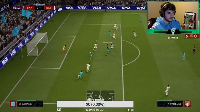 Fut Champions con equipo de la Conmebol #1 // Esteban Paredes esta loco :o. смотреть онлайн